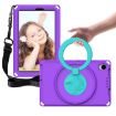 TCL Tab 8 LE/WiFi 2023 EVA Hybrid Shockproof Tablet Case - Purple - 2