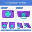 TCL Tab 8 LE/WiFi 2023 EVA Hybrid Shockproof Tablet Case - Purple - 7