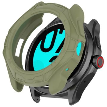 Ticwatch Pro 5 Green TPU Protective Case - Armored Semi-Enclosed Design - 1