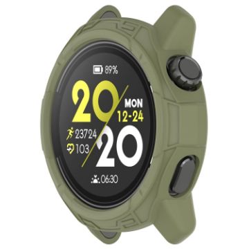 COROS Pace 3 Green TPU Watch Protective Case - Armored Semi-Enclosed - 1