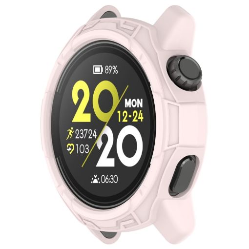 COROS Pace 3 Pink TPU Watch Protective Case - Armored Semi-Enclosed - 1