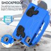 Redmi Pad 2/SE 11 2025 EVA Shockproof Tablet Case Blue with Thumb Bracket - 5