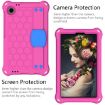 Blackview Tab 60 8.7" 2023 Tablet Case with Strap - RoseRed+Blue - 2