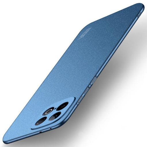 Vivo iQOO Z10 Turbo MOFI Fandun Frosted PC Ultra-thin Phone Case Blue - 1