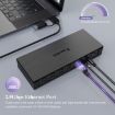 WAVLINK UG69PD10 USB-C Docking Station Hub 4K/5K AV Transfer AU Plug - 7