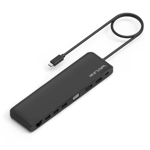 WAVLINK WL-UMD04 USB-C to HD/DVI/VGA Converter Type-C Hub Adapter - 1