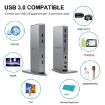 WAVLINK WL-UG39DK7 USB3.0 Hub Adapter Docking Station - UK Plug - 5