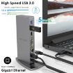 WAVLINK WL-UG39DK7 USB3.0 Hub Adapter Docking Station - UK Plug - 6