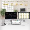 WAVLINK WL-UG69DK7 Type-C Universal Docking Station Aluminum HUB (EU Plug) - 6