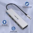 WAVLINK WL-UHP3411 10G Hub: 4-in-1 Type-C to 4 USB-C 3.2 Gen2 Adapter - 7