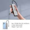 WAVLINK WL-UHP3411 10G Hub: 4-in-1 Type-C to 4 USB-C 3.2 Gen2 Adapter - 8