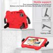 TCL Tab 11 9466x3 Shockproof Tablet Case Red+Black EVA Hard PC - 3