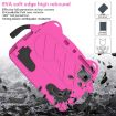 TCL NxtPader 11 2023 Shockproof Tablet Case Rose Red+Black EVA PC - 6