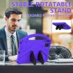 Teclast M50 HD/Pro 10.1" Purple EVA Shockproof Tablet Case with Holder - 7