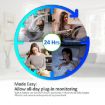 2.8" LCD Baby Monitor with Temperature Detection & 2-Way Voice (UK Plug) - 4