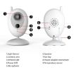 R306 Wireless Baby Monitor: 2.0" Night Vision Camera, Room Temp, AU Plug - 7