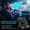MT01 Car FM Transmitter Bluetooth Adapter MP3 Player Type-C USB Charger - 2