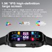 ET570 Smart Watch 1.96" Color Screen, Bluetooth Call/ECG, Black Strap - 5