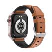 ET570 Smart Watch 1.96" Color Screen, Leather Strap, Bluetooth Call, ECG - 4