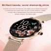 NX7 Pro Smart Watch - 1.19" Color Screen, Heart/BP/Oxygen Monitor (Gold) - 5