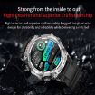 T96 Smart Watch with 1.52" AMOLED Screen & Bluetooth Earphones - Blue - 4