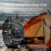 T96 Smart Watch with 1.52" AMOLED Screen & Bluetooth Earphones - Blue - 8