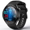 FD02 1.46" Smart Watch, CES Sleep Aid/ECG Detection, Black - 1