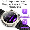 FD02 1.46" Smart Watch, CES Sleep Aid/ECG Detection, Black - 6