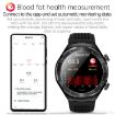 FD02 1.46" Smart Watch, CES Sleep Aid/ECG Detection, Black - 8