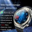 FD02 1.46" Smart Watch with CES Sleep Aid & ECG Detection - Grey - 3