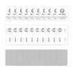 Nokia C21 10pcs ENKAY Full Glue Tempered Glass Screen Protector - 8