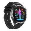 ET485 Smart Watch, 1.43" Color Screen, Nylon Strap, Bluetooth Call/ECG, Black - 2