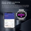 ET485 Smart Watch, 1.43" Color Screen, Steel Strap, Bluetooth Call/ECG, Black - 6