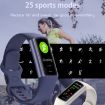 C68L IP67 Waterproof Smart Bracelet - Black Fitness Tracker - 5