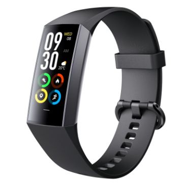 C80 IP67 Waterproof Smart Bracelet Fitness Tracker - Black - 1