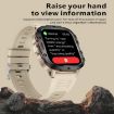 QX11 1.96" Color Screen Smart Watch with Steel Strap & Bluetooth Call - 3