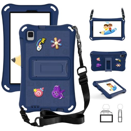 Samsung Galaxy Tab A 8.0 2019 T290 EVA Tablet Case with Strap Navy - 1