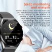 E09 Pro Smart Watch 1.32" Color Screen, Bluetooth Call/ECG (Black) - 7