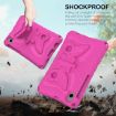 Samsung Galaxy Tab A 8.0 T290 2019 Shockproof Butterfly Case - Rose Red - 3