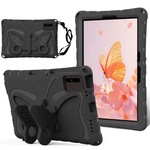 Samsung Galaxy Tab S9 11 X710 EVA Shockproof Case Black Butterfly Bracket - 1