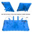 Samsung Galaxy Tab S9 11 X710 EVA Shockproof Case Blue Butterfly Bracket - 4