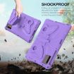 Samsung Galaxy Tab S8 11 X700N Butterfly EVA Shockproof Case Light Purple - 3