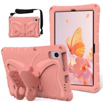 Samsung Galaxy Tab A7 T500 10.4 Butterfly EVA Shockproof Case Pink Orange - 1
