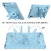 Samsung Galaxy Tab A7 T500 10.4 Butterfly EVA Shockproof Case Light Blue - 4