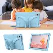 Samsung Galaxy Tab A7 T500 10.4 Butterfly EVA Shockproof Case Light Blue - 5