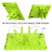 Samsung Galaxy Tab A7 T500 10.4 Case, Butterfly Bracket, Shockproof, Green - 4