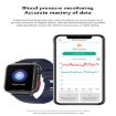 G18 Smart Watch 1.83" Color Screen, Blood Sugar/Uric Acid, Red Strap - 4
