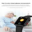G18 Smart Watch 1.83" Color Screen, Blood Sugar/Uric Acid, Red Strap - 8