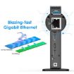 WAVLINK UG69PD5 USB-C Dual 4K Docking Station, US Plug, 60Hz Adapter - 3