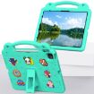 iPad Pro 13 2024 Mint Green EVA Shockproof Kids Case with Handle - 4